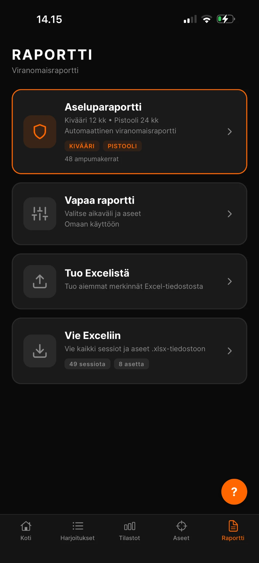 Raportointi